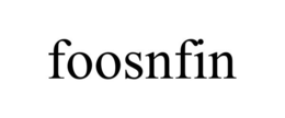 FOOSNFIN trademark