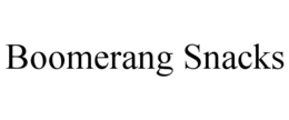 BOOMERANG SNACKS trademark