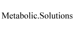 METABOLIC.SOLUTIONS trademark