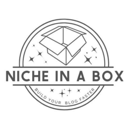 NICHE IN A BOX BUILD YOUR BLOG FASTER trademark