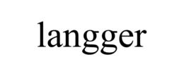 LANGGER trademark