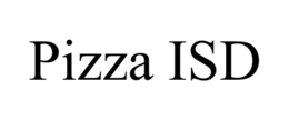 PIZZA ISD trademark
