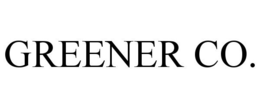 GREENER CO. trademark