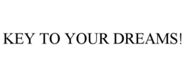 KEY TO YOUR DREAMS! trademark