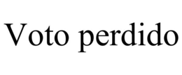 VOTO PERDIDO trademark