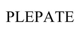 PLEPATE trademark