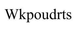 WKPOUDRTS trademark