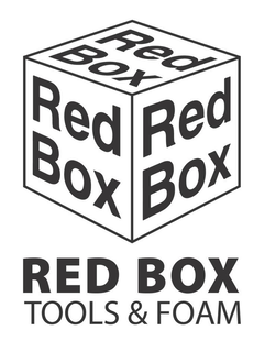 RED BOX RED BOX RED BOX RED BOX TOOLS & FOAM trademark
