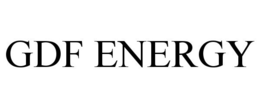GDF ENERGY trademark