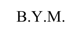 B.Y.M. trademark