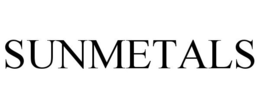 SUNMETALS trademark