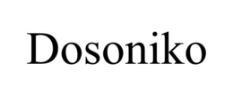 DOSONIKO trademark