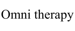 OMNI THERAPY trademark