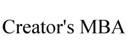 CREATOR'S MBA trademark