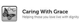 CWG CARING WITH GRACE HELPING THOSE YOU LOVE LIVE WITH DIGNITY trademark