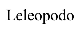 LELEOPODO trademark