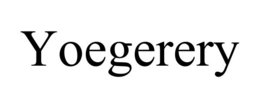 YOEGERERY trademark