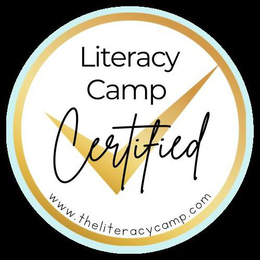LITERACY CAMP CERTIFIED WWW.THELITERACYCAMP.COM trademark