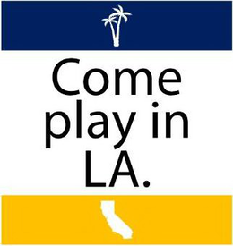 COME PLAY IN LA. trademark