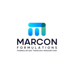 M MARCON FORMULATIONS FORMULATION THROUGH INNOVATION! trademark