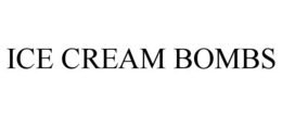 ICE CREAM BOMBS trademark