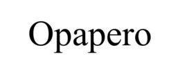 OPAPERO trademark