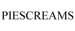 PIESCREAMS trademark