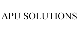 APU SOLUTIONS trademark
