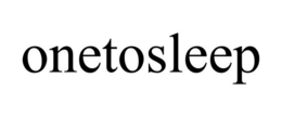 ONETOSLEEP trademark