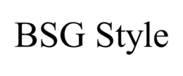 BSG STYLE trademark
