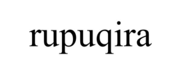RUPUQIRA trademark