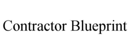 CONTRACTOR BLUEPRINT trademark