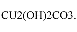 CU2(OH)2CO3. trademark