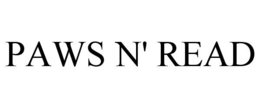 PAWS N' READ trademark