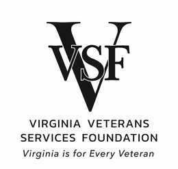 V VSF VIRGINIA VETERANS SERVICES FOUNDATION VIRGINIA IS FOR EVERY VETERAN trademark
