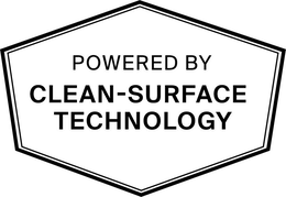 POWERED BY CLEAN-SURFACE TECHNOLOGY trademark