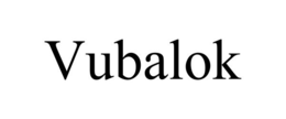 VUBALOK trademark