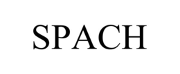 SPACH trademark