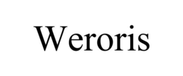 WERORIS trademark