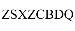 ZSXZCBDQ trademark
