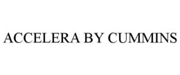 ACCELERA BY CUMMINS trademark