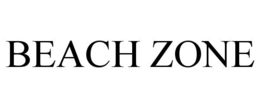 BEACH ZONE trademark
