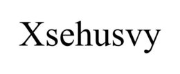 XSEHUSVY trademark