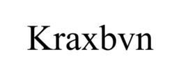 KRAXBVN trademark