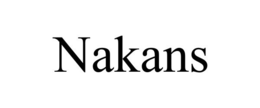 NAKANS trademark