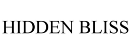 HIDDEN BLISS trademark