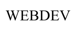 WEBDEV trademark