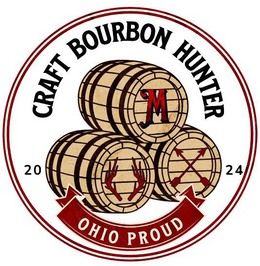 CRAFT BOURBON HUNTER OHIO PROUD M 20 24 trademark