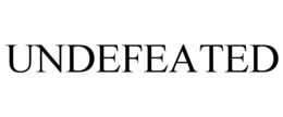 UNDEFEATED trademark