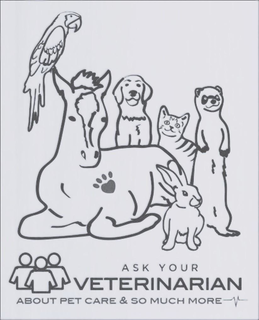 ASK YOUR VETERINARIAN ABOUT PET CARE AND SO MUCH MORE trademark